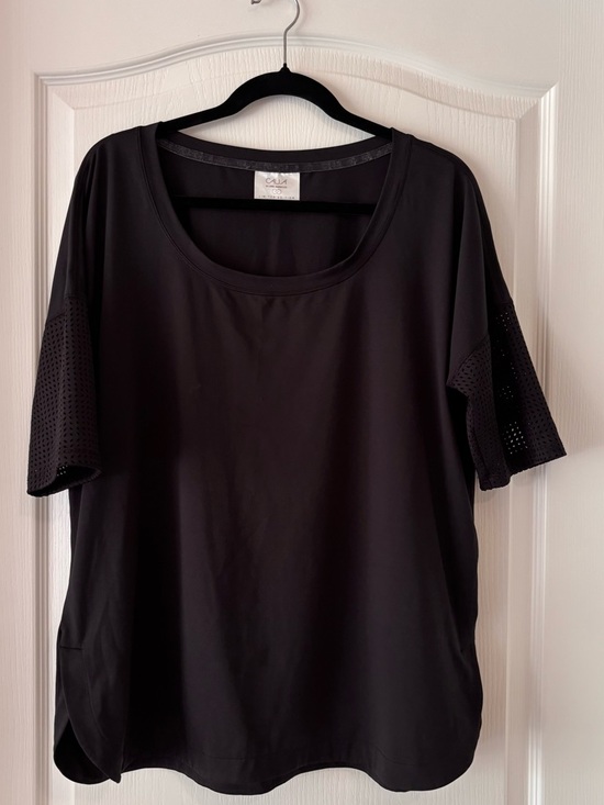 CALIA by Carrie Underwood Tops - CALIA by Carrie Underwood Limited Edition Black Mesh Sleeve Top